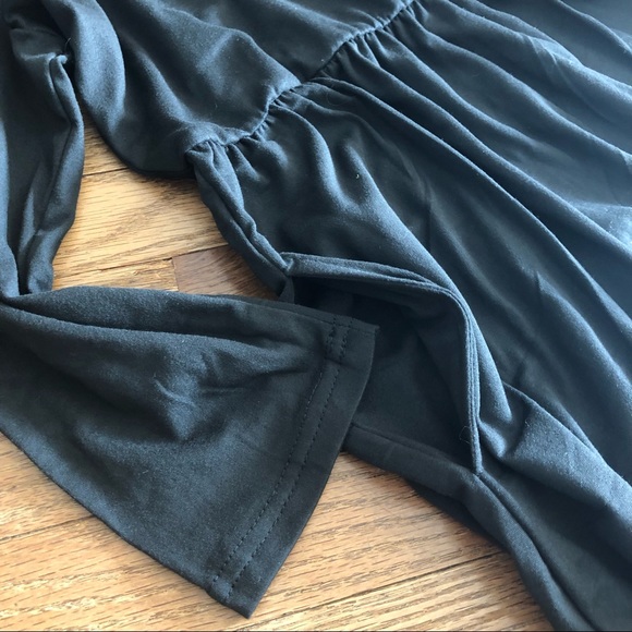 WNEEDU Women’s 3/4 Sleeve Loose Casual Long Maxi Dress with pockets Size Large - Picture 4 of 4